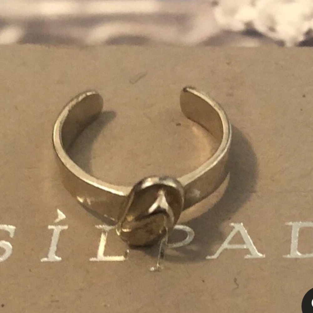 🌟Rare Silpada Flip Flop Toe or Midi Ring🌟